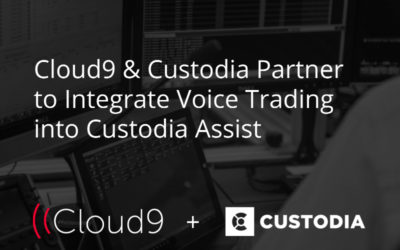 Cloud9 Partners with Custodia to Deliver End-to-End Voice Recording Capture and Compliance